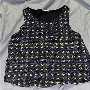 cool patterned tank!! MOVING SALE!!